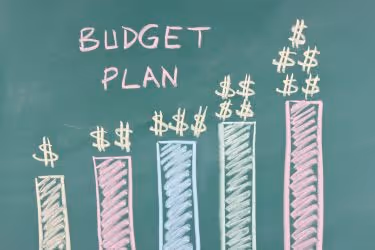 Budget Plan concept