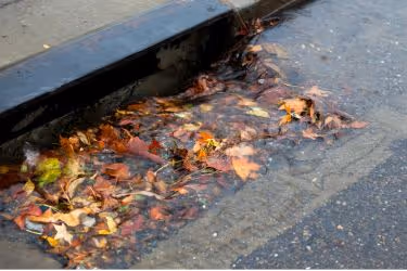 Blocked Drain flooded
