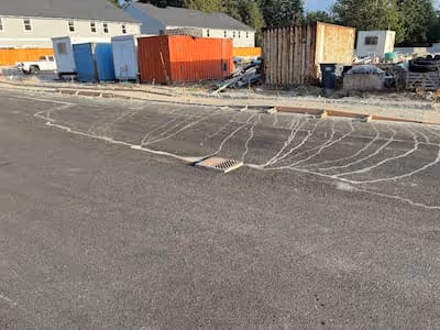 Spill in the road