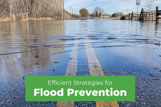 Efficient Solutions for Flood Prevention - Flooded area