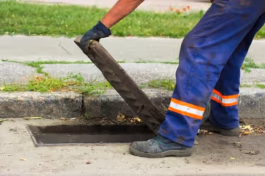 Cleaning drainage