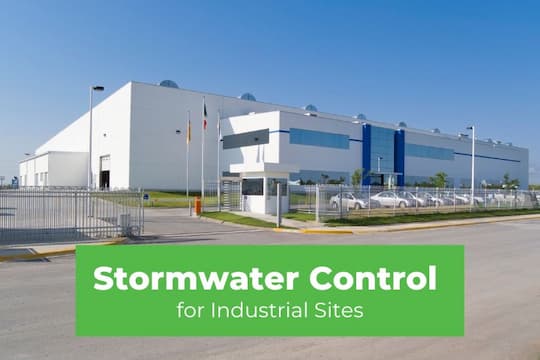 Stormwater Control for Industrial Sites - Industrial building