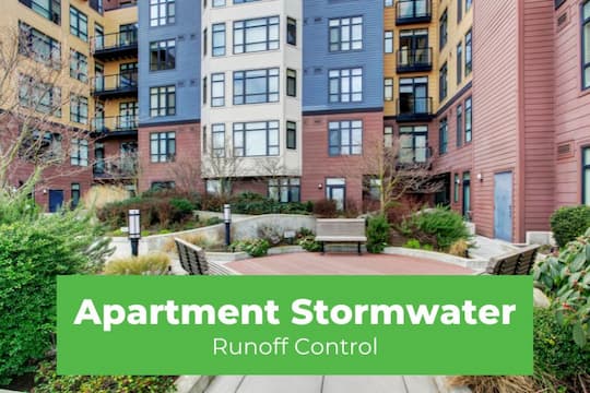 Stormwater Runoff Control for Apartments - Apartment Complex