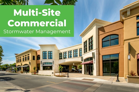 Multi-Site Commercial Stormwater Management - Multi-site commercial property