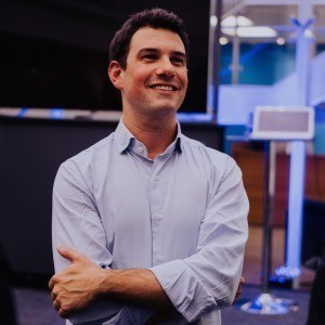 Retrato de Alexandre Amorim, mentor do programa Aceleradora