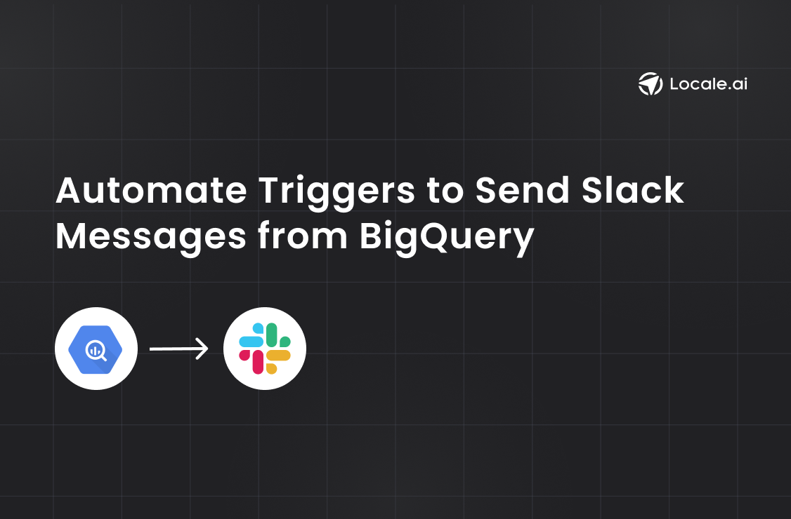 Automate triggers to send data from BigQuery to Slack