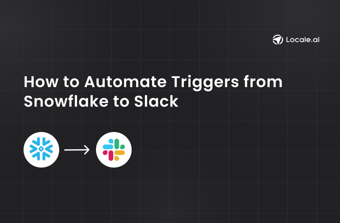 Simple guide to automate triggers from Snowflake to Slack