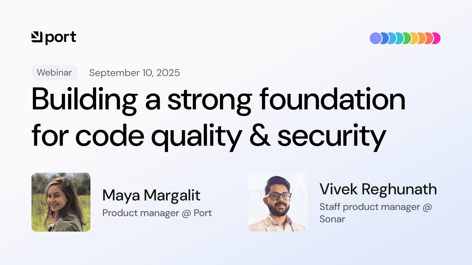 Building a strong foundation for code quality & security