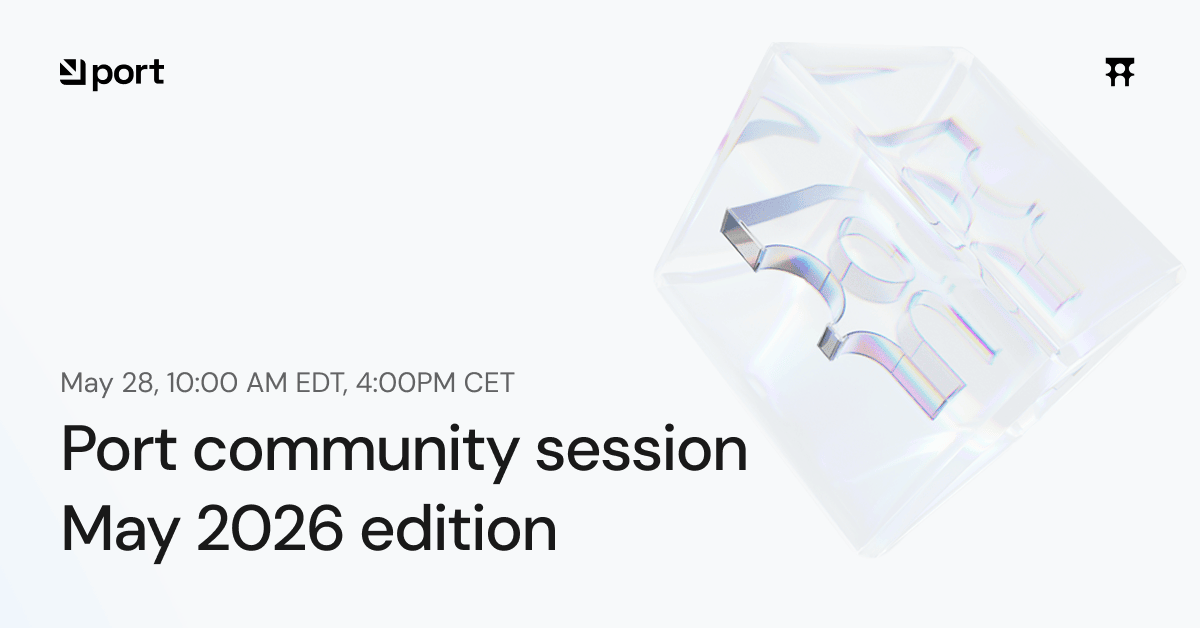 Port Community Session