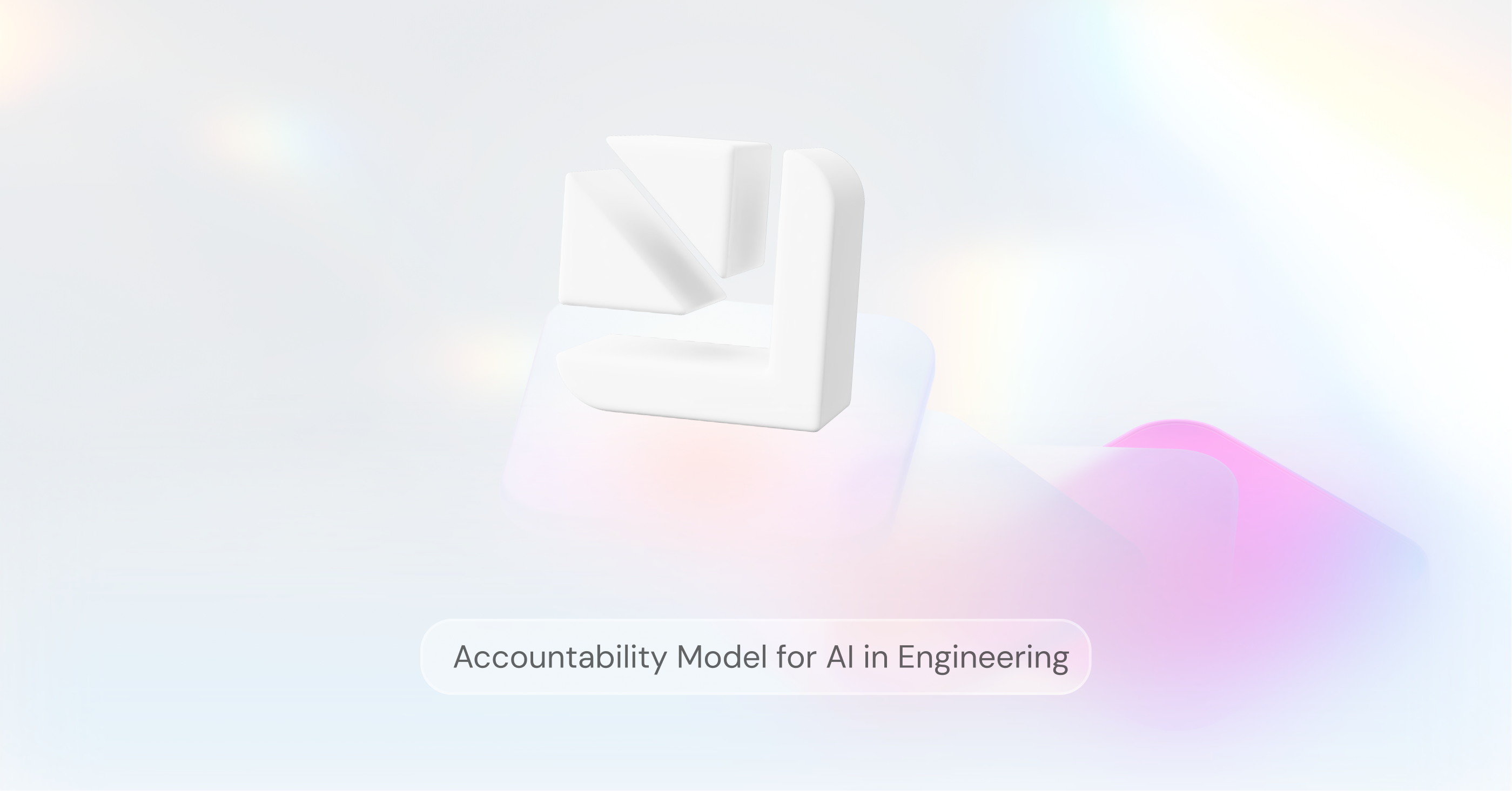 Accountability Model for AI in Engineering: You Cannot Blame the Agent