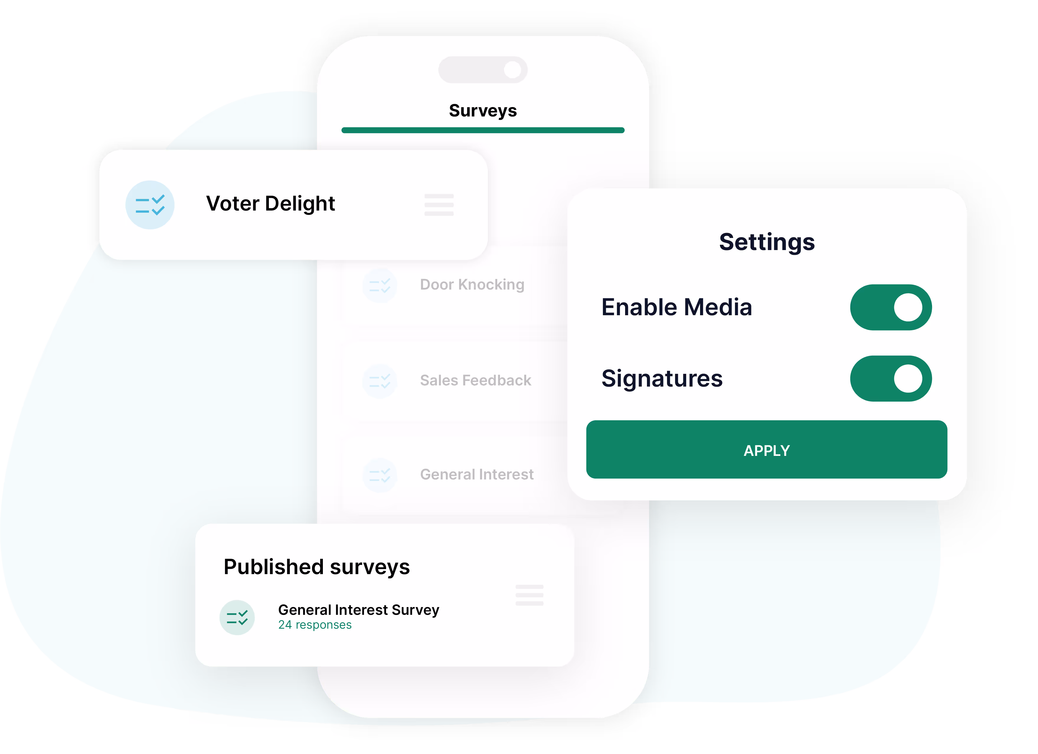 Ecanvasser app