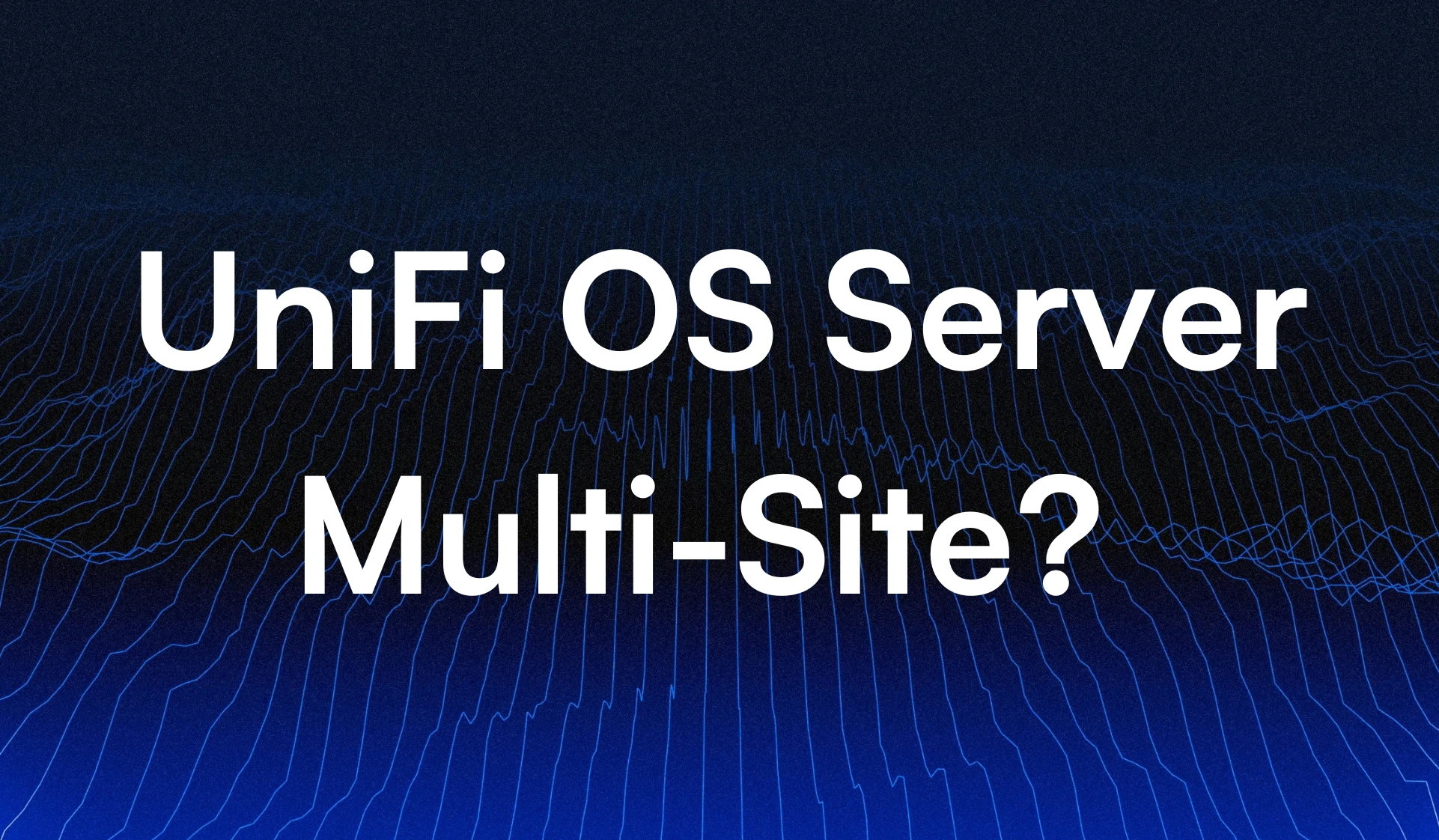 UniFi OS Server