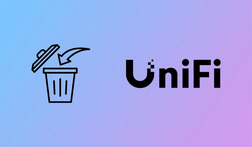 Why can’t I delete a UniFi Site?