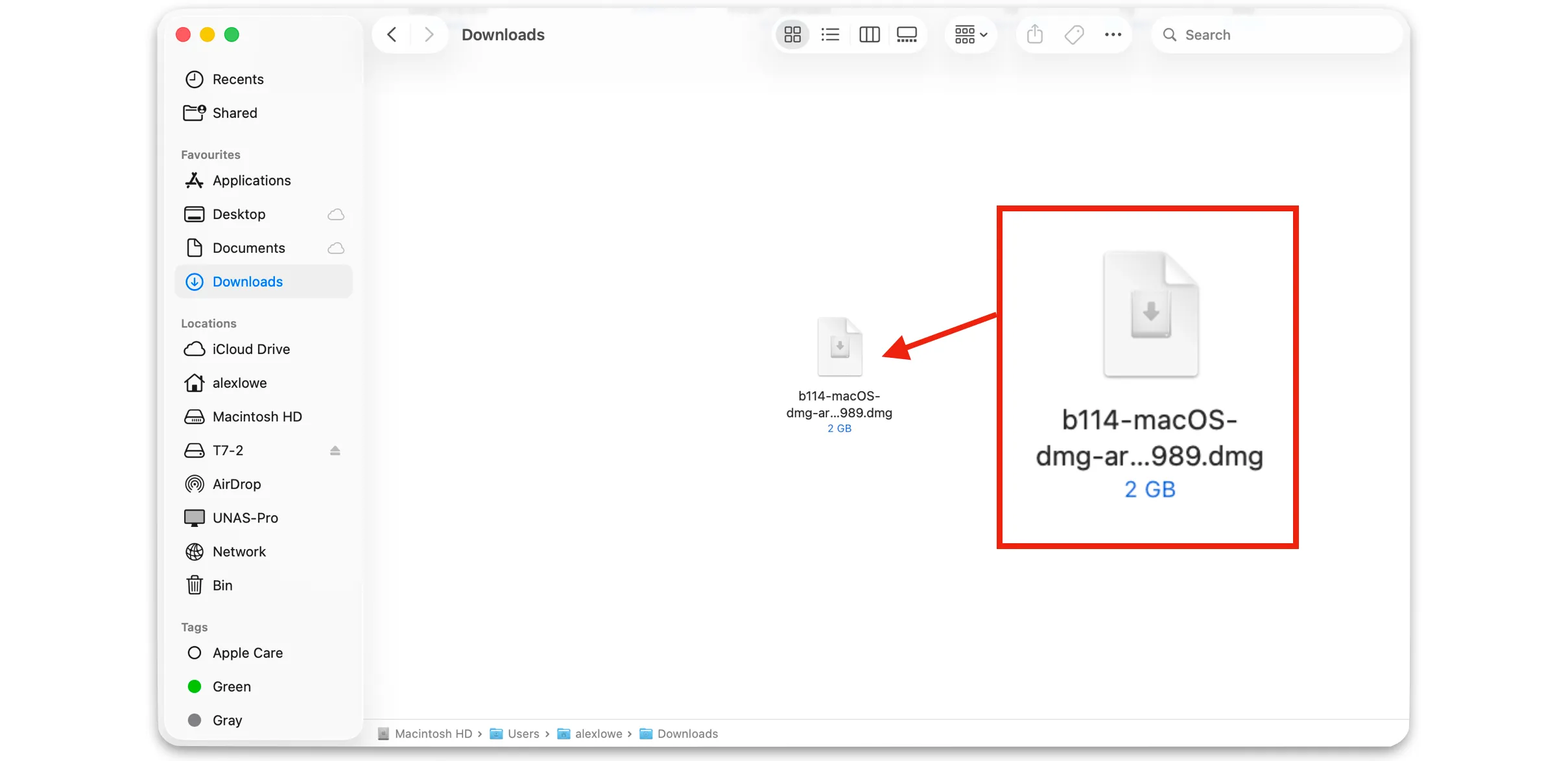 macOS UniFi Server dmg file