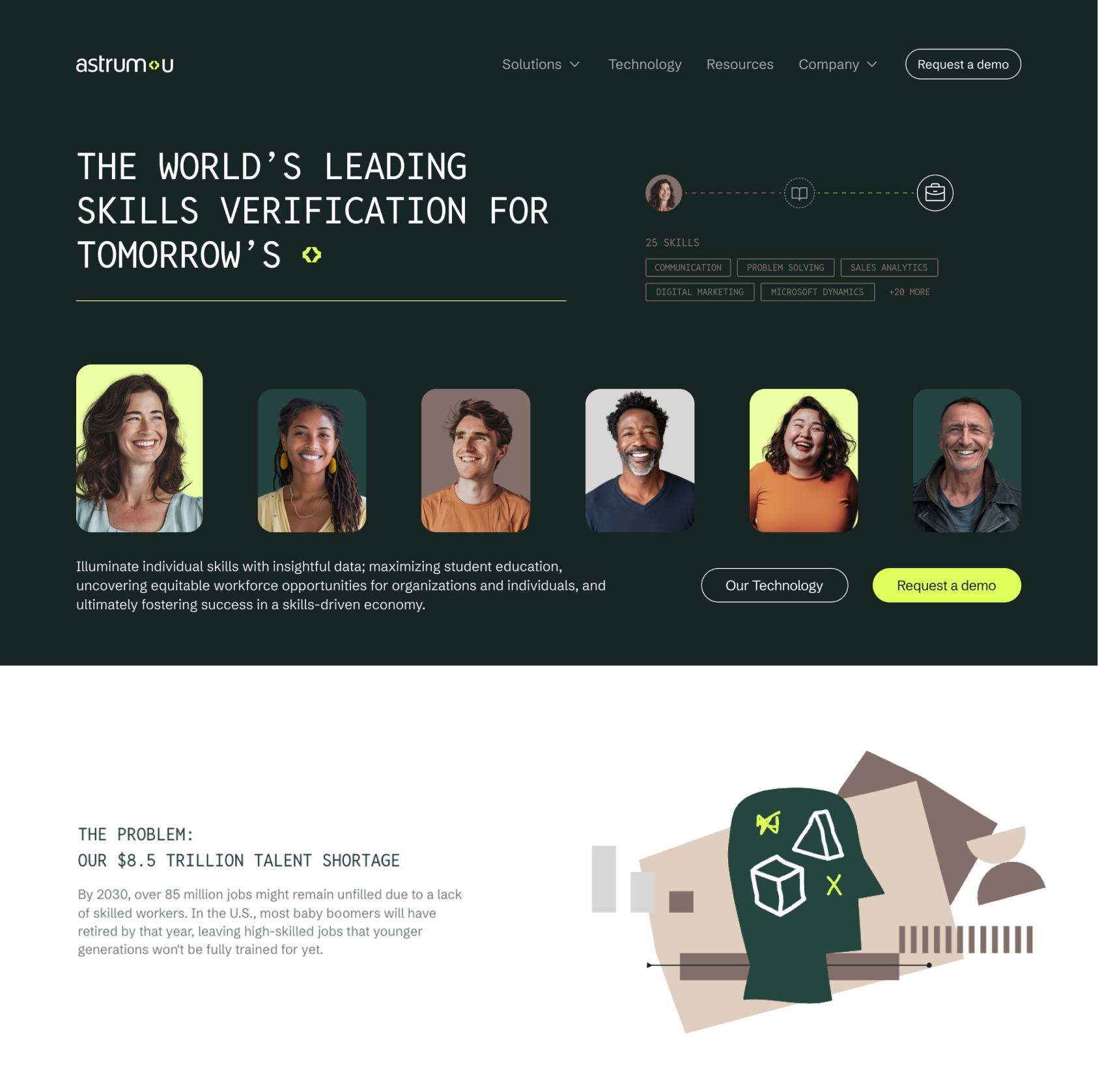 The website design is crafted to engage both B2B and B2C audiences. UI illustrations guide users through processes and reinforce brand consistency, while interactive elements—such as the above-the-fold of the home page, hover effects, and draggable components—boost engagement. The layout utilizes large display text, card-based content organization, and illustrative process explanations to simplify navigation and understanding. The prominent footer with a large logo reinforces brand recognition.