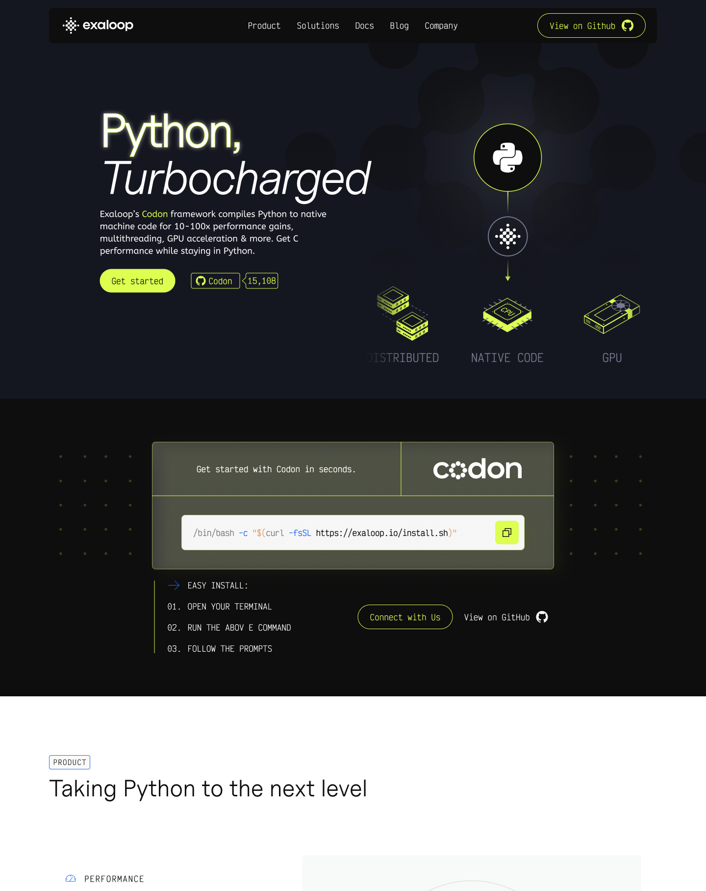 The landing page of the tech startup is simple yet powerful and efficient yet informative. Branded illustrations visually reflect product features and big letters grab the users’ attention. The text in the ATF is highlighted with a glowing lime effect, aligned with the lime buttons and illustration elements. Subtle animations as in the ATF illustration convey dynamic and speed. Alternating dark and sand backgrounds keep the user engaged, guiding them to the bottom of the landing page with a powerful CTA. 