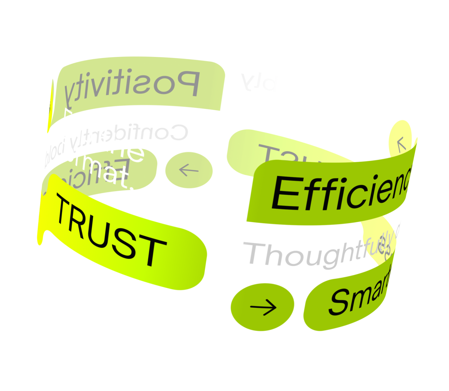 Branded illustration for tech startup
