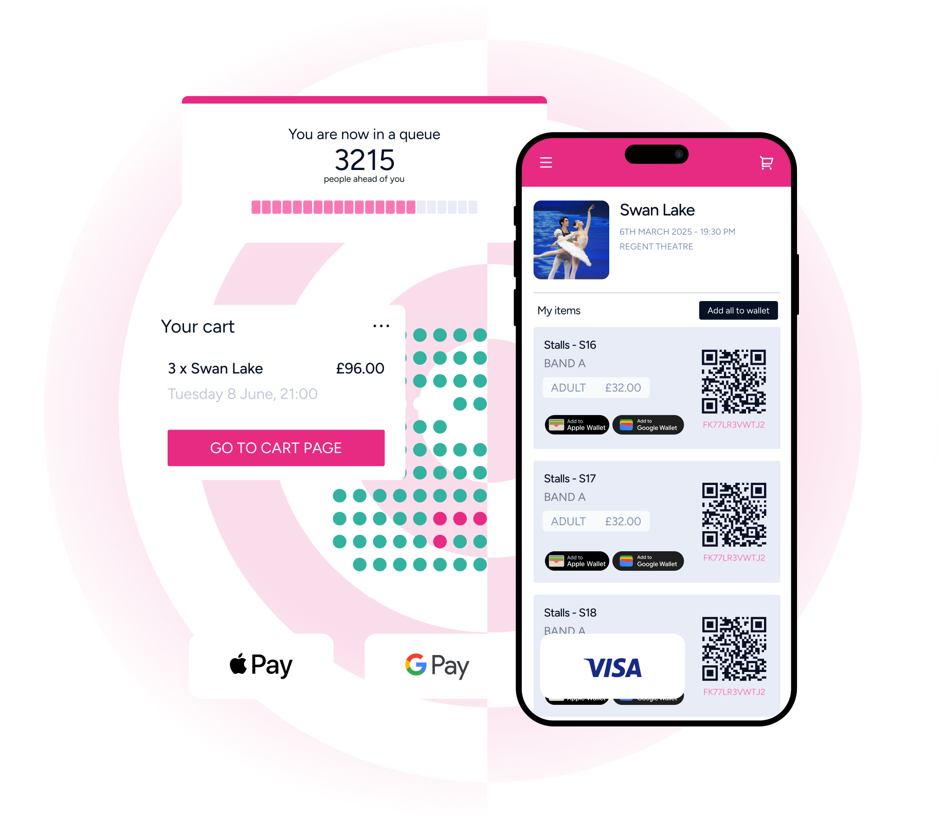 Branded illustration for tech startup