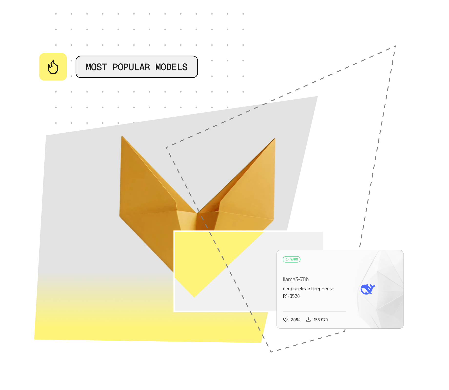 Branded illustration for tech startup