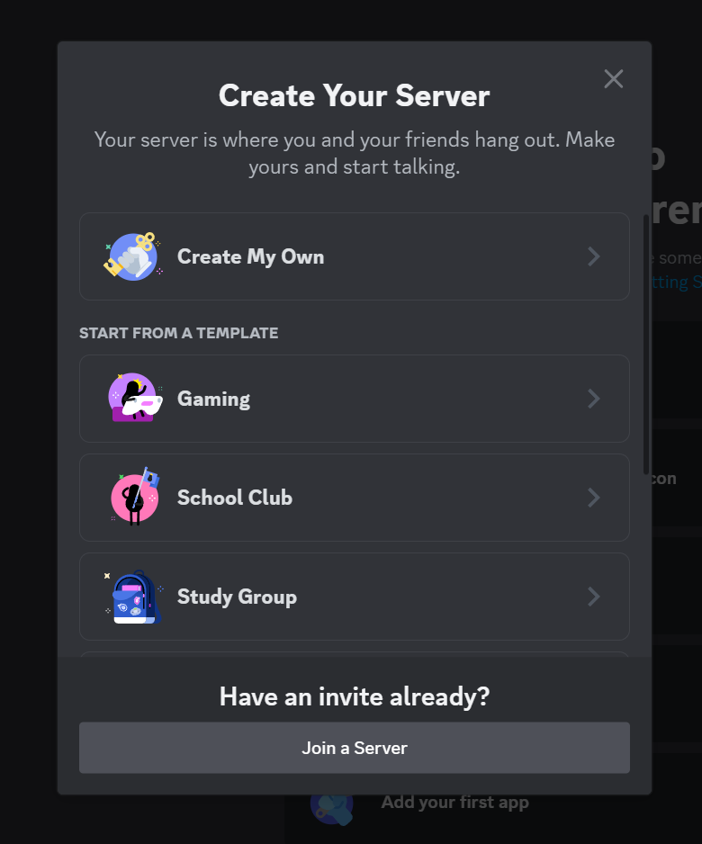 Creating Your Discord Server