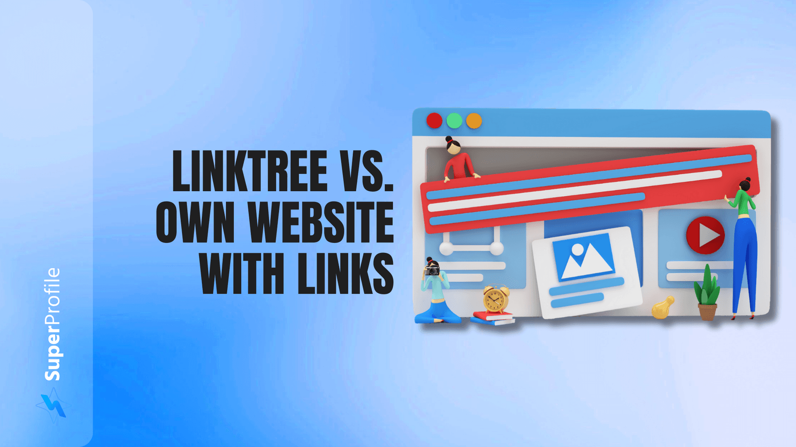 Using Linktree vs. Building Your Own Website with Links