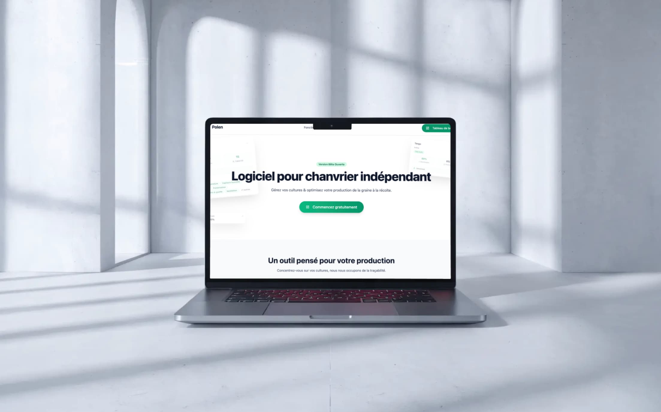 Logiciel de gestion pour producteur de CBD