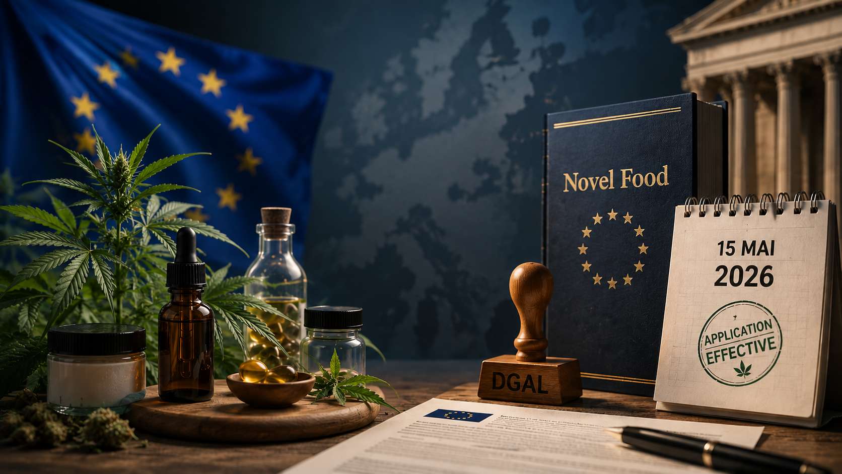 interdiction CBD alimentaire 15 mai 2026
