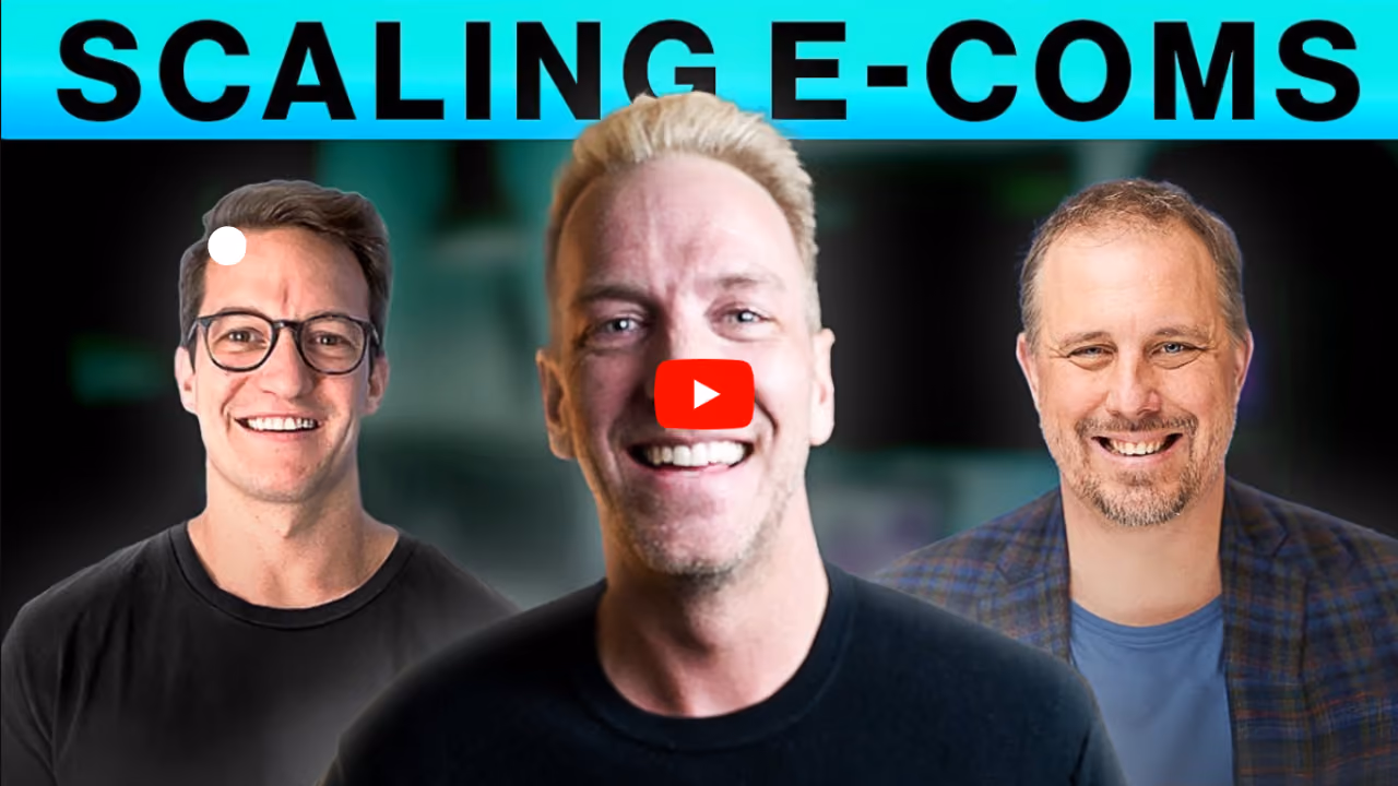 The FUTURE of Scaling & Exiting Ecom Brands with Yoni Kozminski and Chris Shipferling