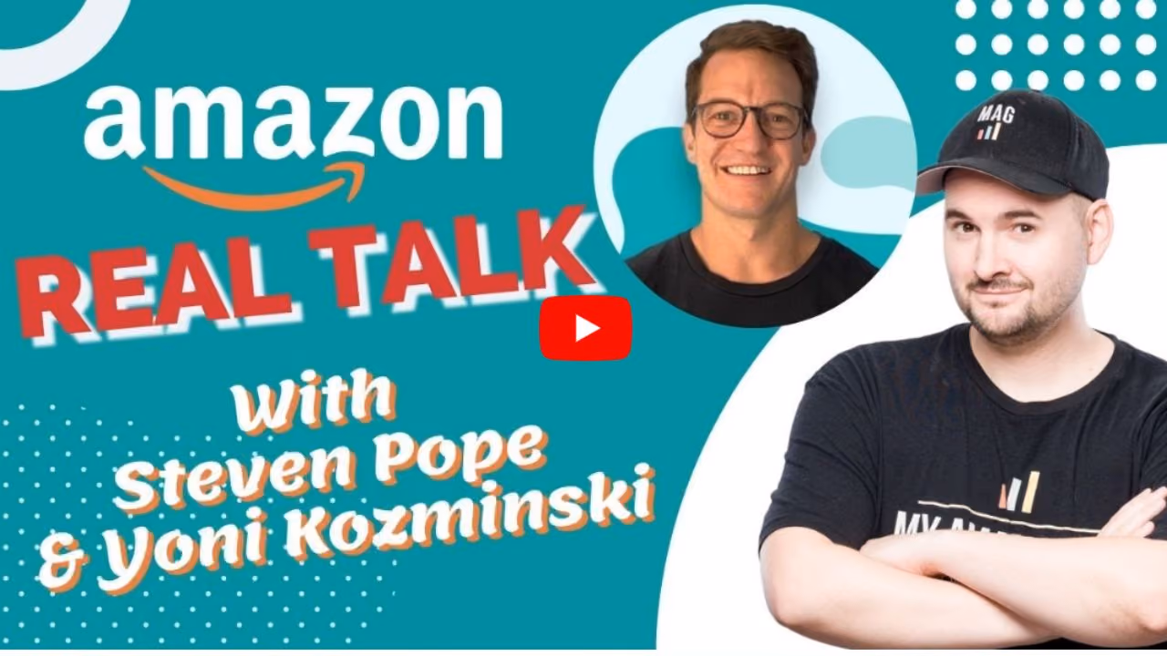 Amazon Real Talk Live Q & A with Steven Pope and Yoni Kozminski
