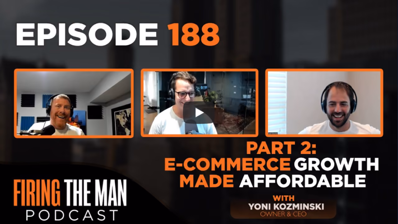 Ecommerce growth made affordable with Yoni Kozminski (Part 2)