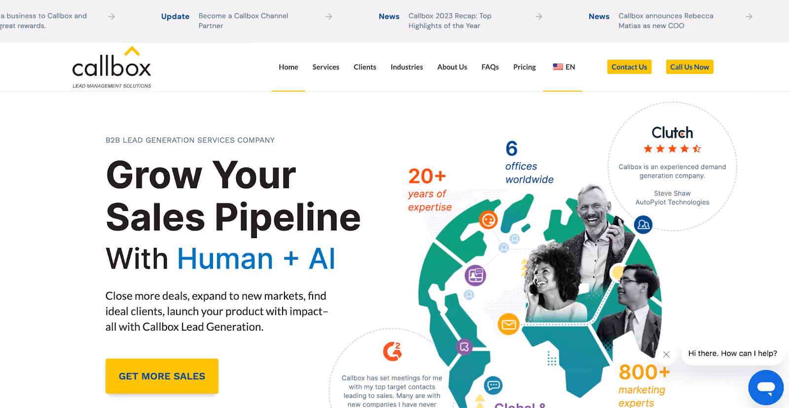 Lead generation company Callbox