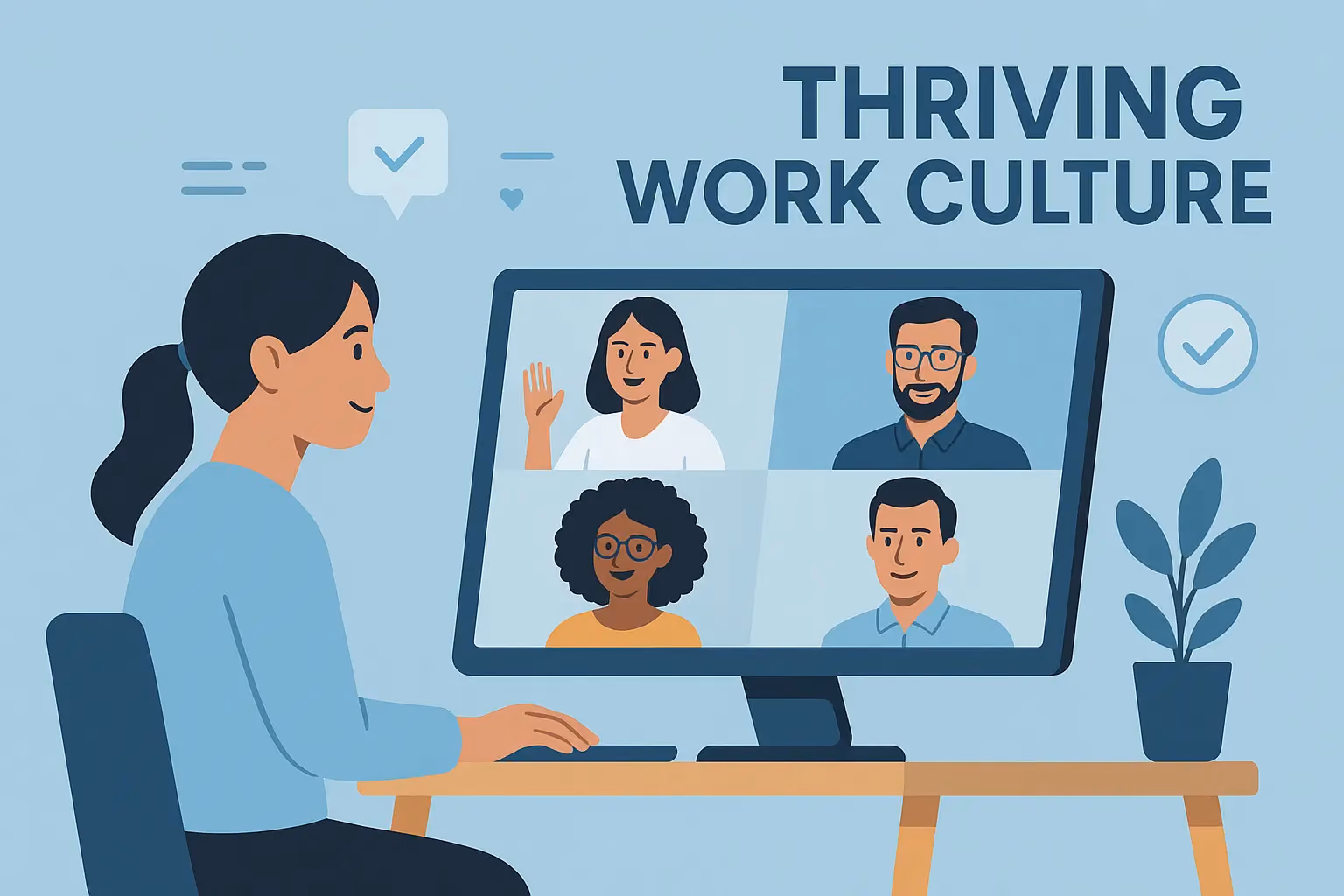 Thriving Work Culture: How You Can Create and Sustain an Effective Virtual Workplace