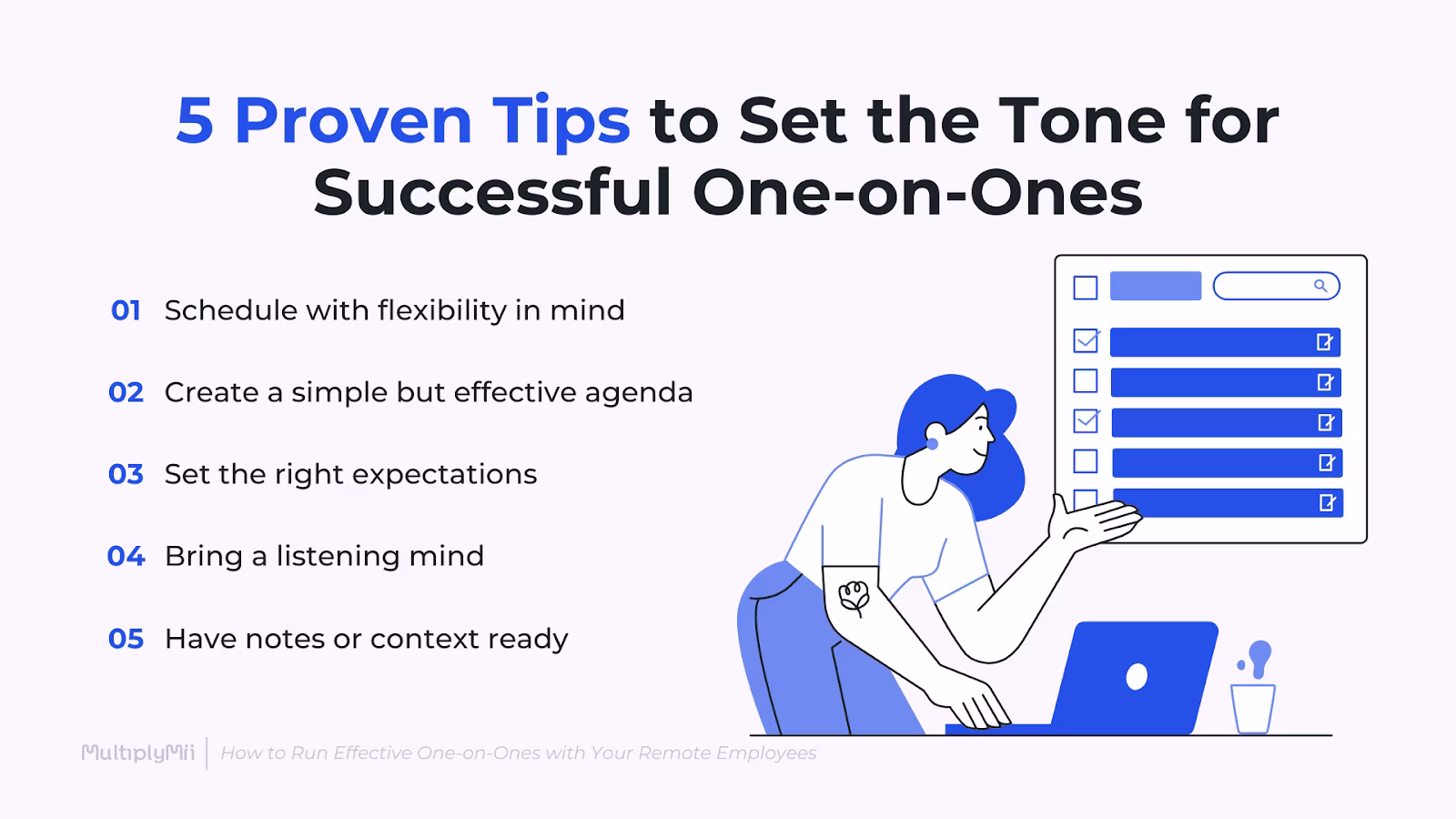 5 Proven Tips to Set the Tone for Successful One-on-Ones