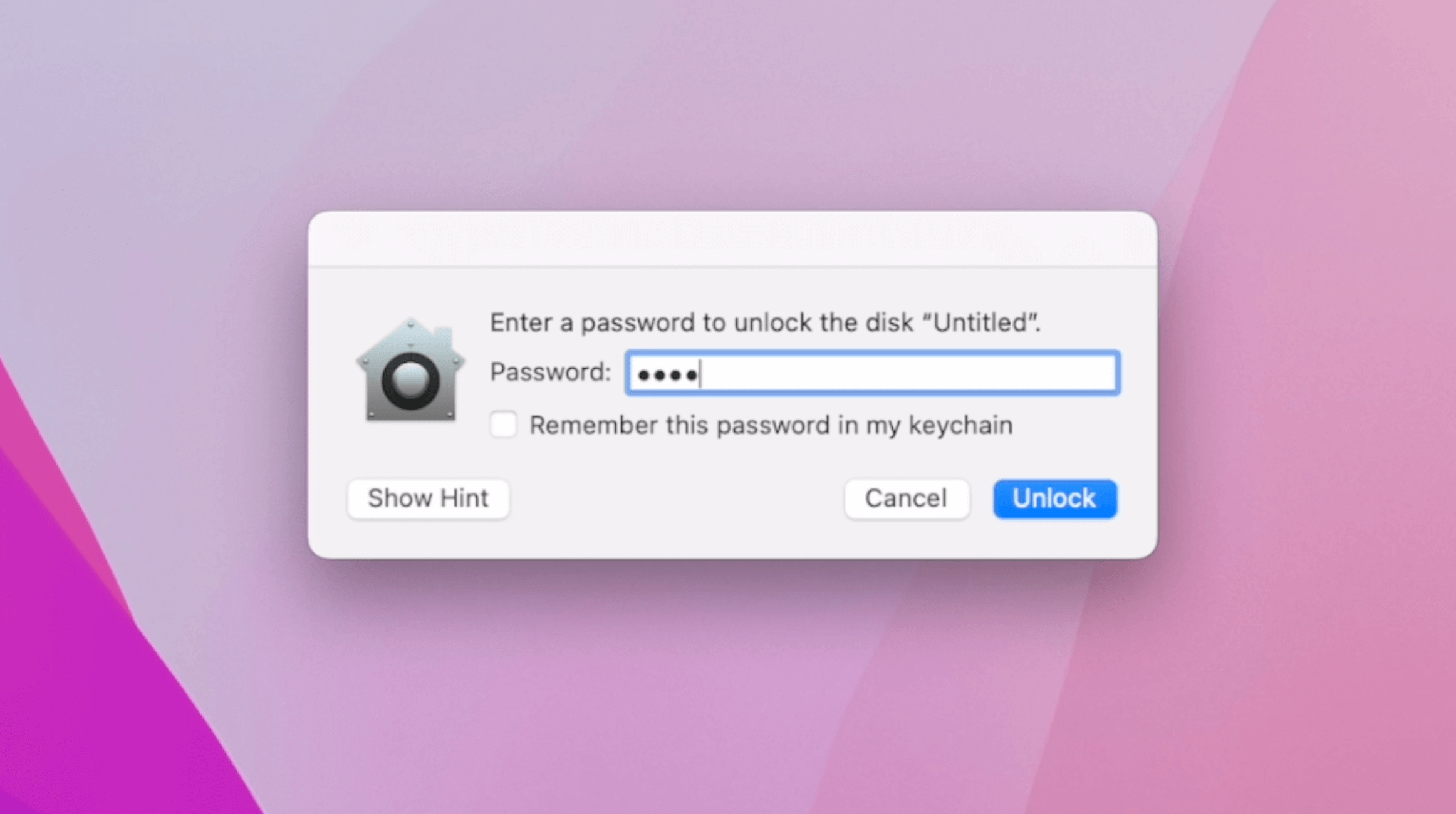 usb drive password mac