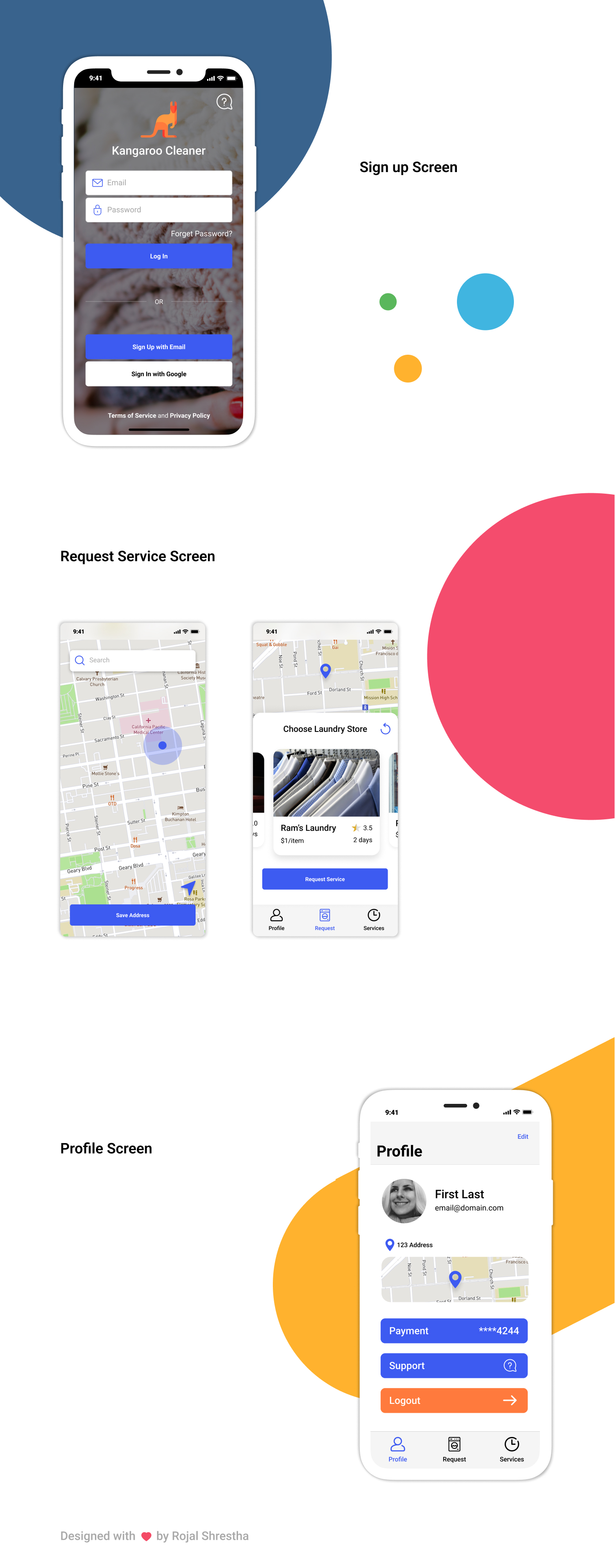 A screenshot of web page