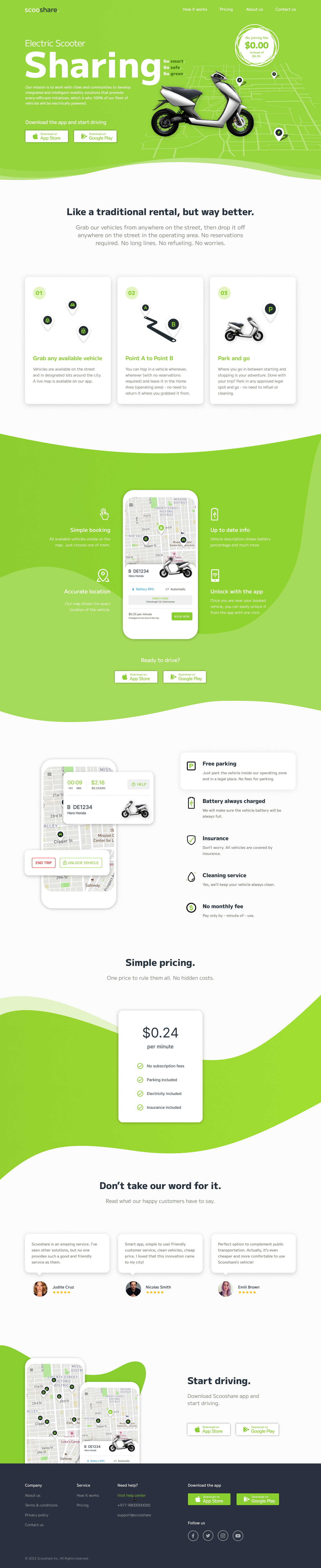 A screenshot of web page