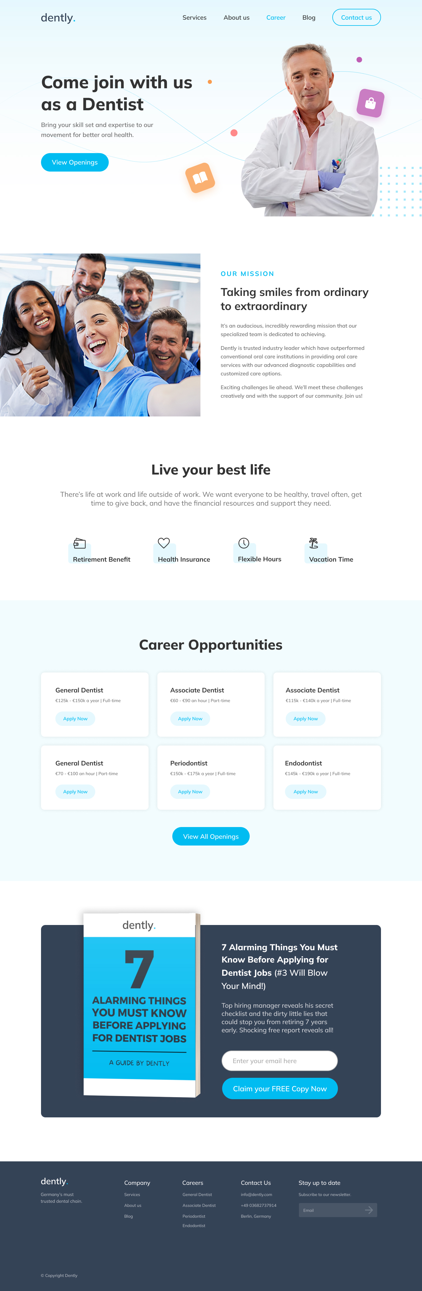 A screenshot of web page