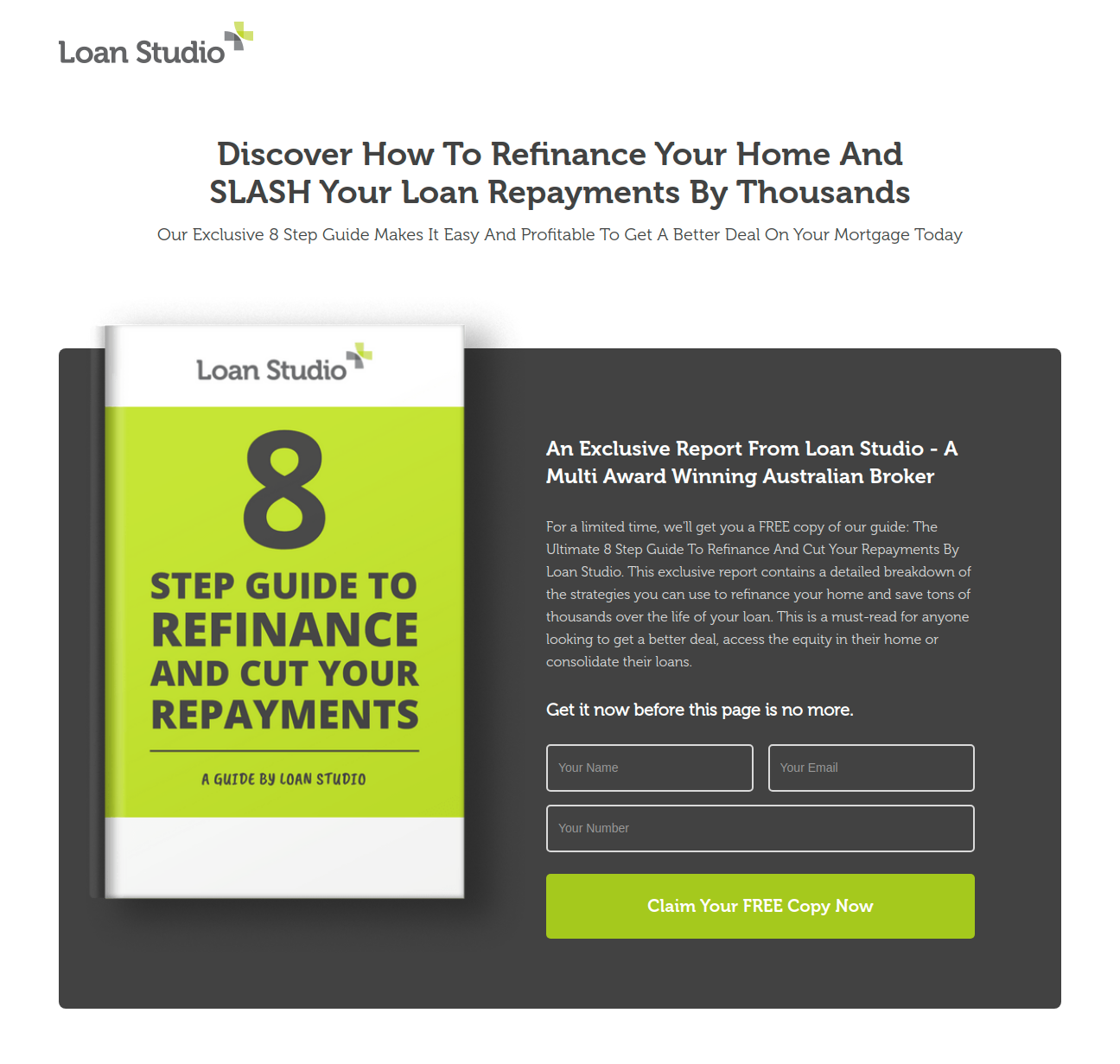 A screenshot of web page