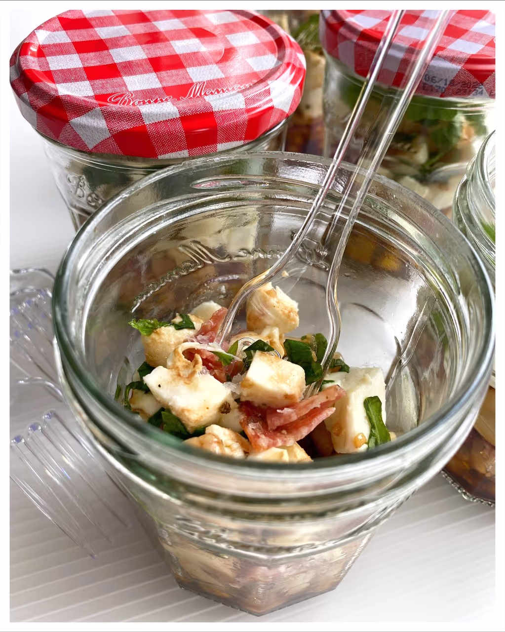 Layered Antipasto Salad Jars | Delicious Recipes for Every Season | Sydne George