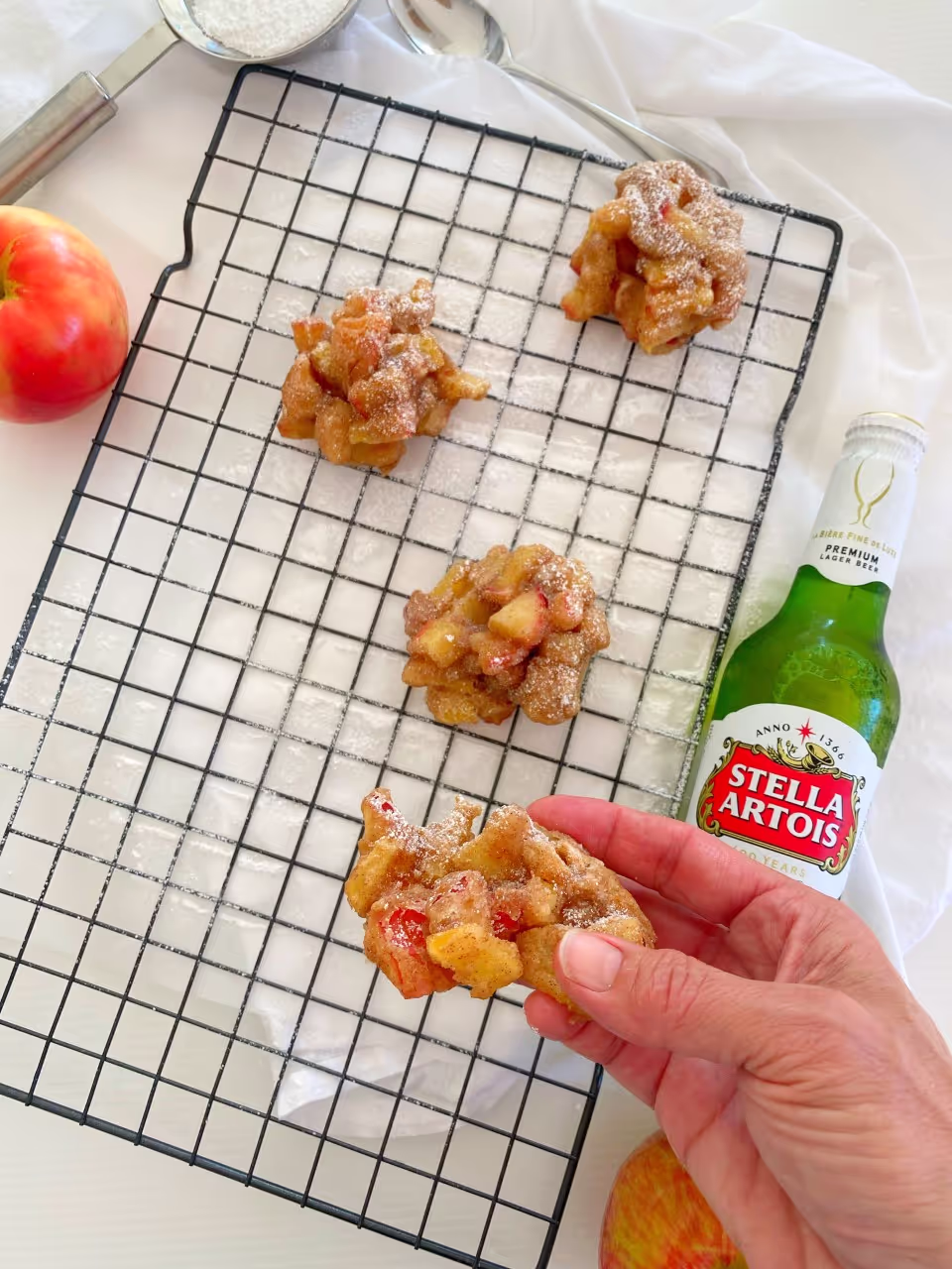 Jacques Pepin's Apple Fritters | Delicious Recipes for Every Season | Sydne George