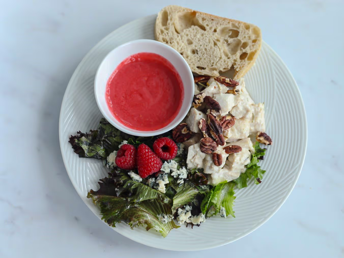 Raspberry Chicken Salad | Delicious Recipes for Every Season | Sydne George