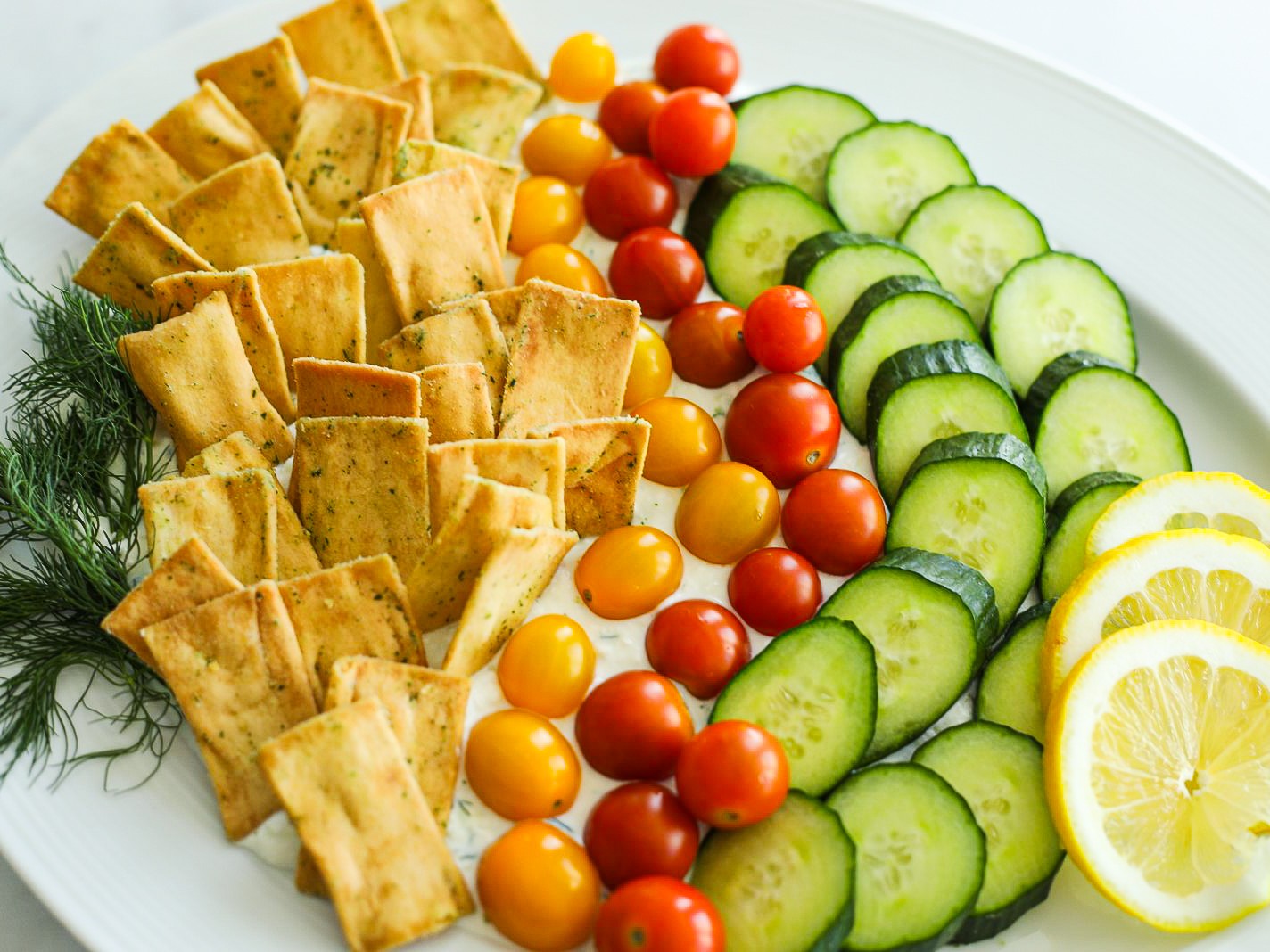 Protein-packed Tzatziki Board | Delicious Recipes for Every Season | Sydne George