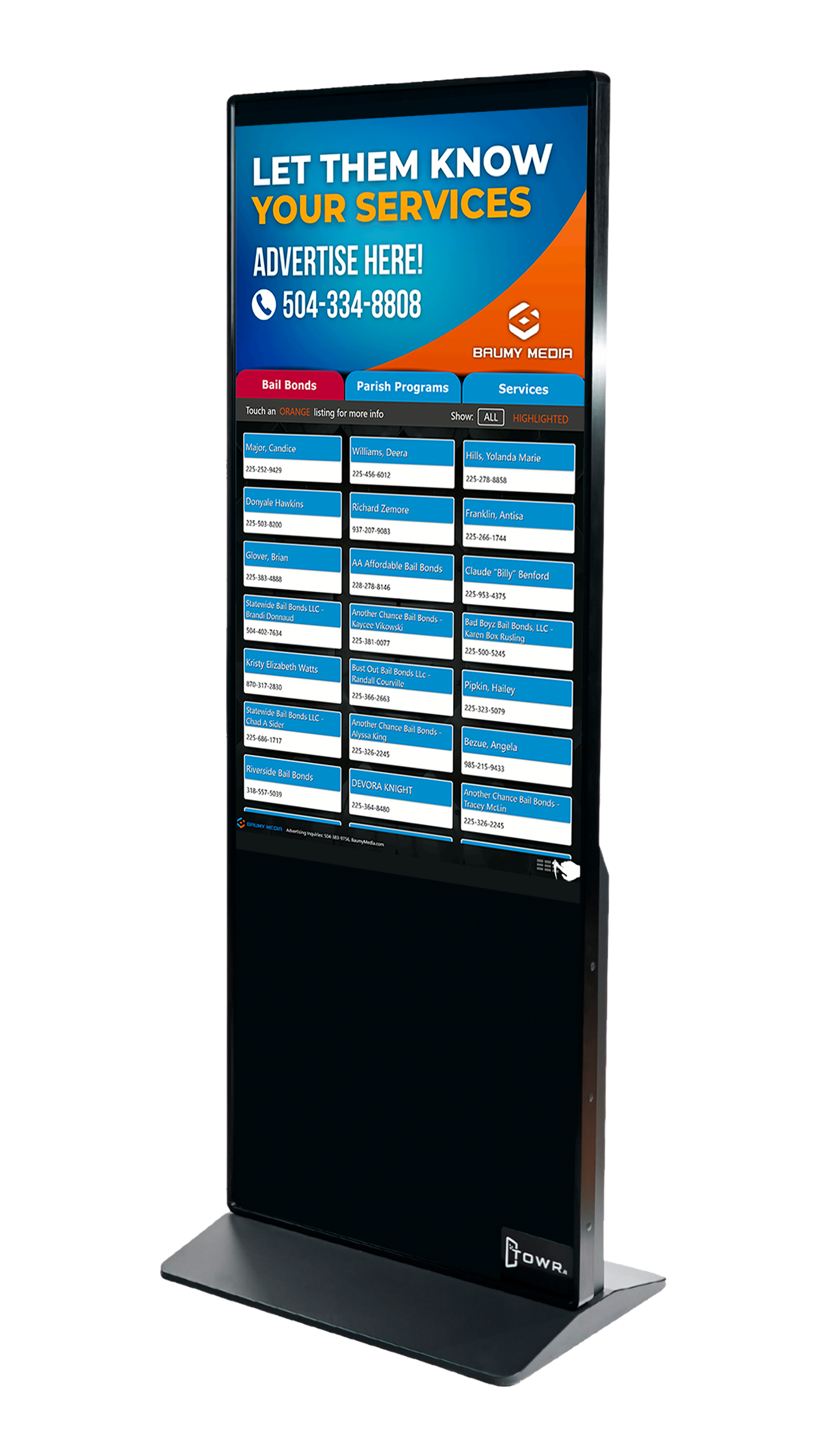 Advertising Digital Screen