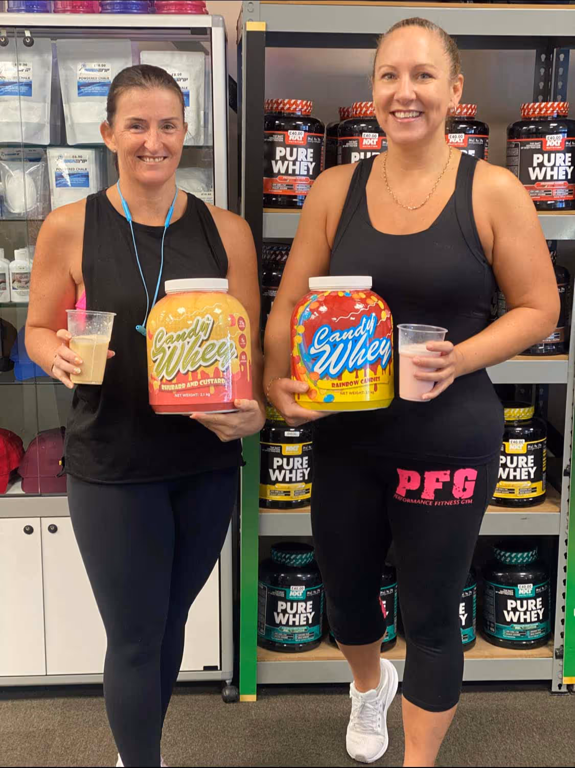 Customers holding PFG supplements