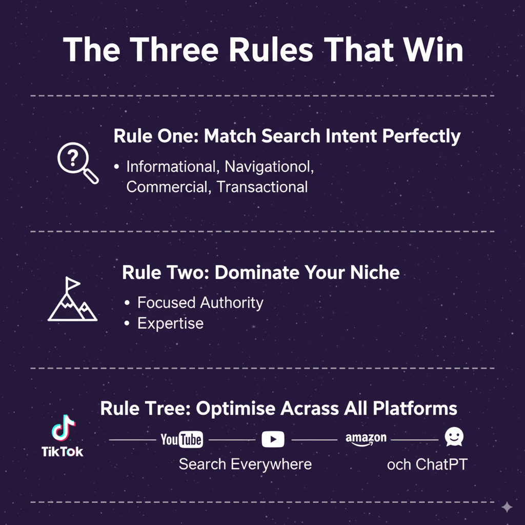 The Three Rules That Win