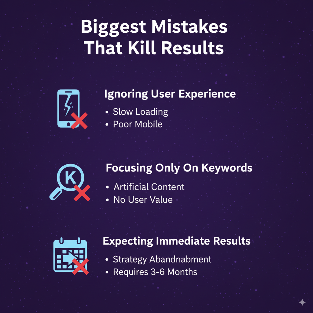 Biggest Mistakes That Kill Results