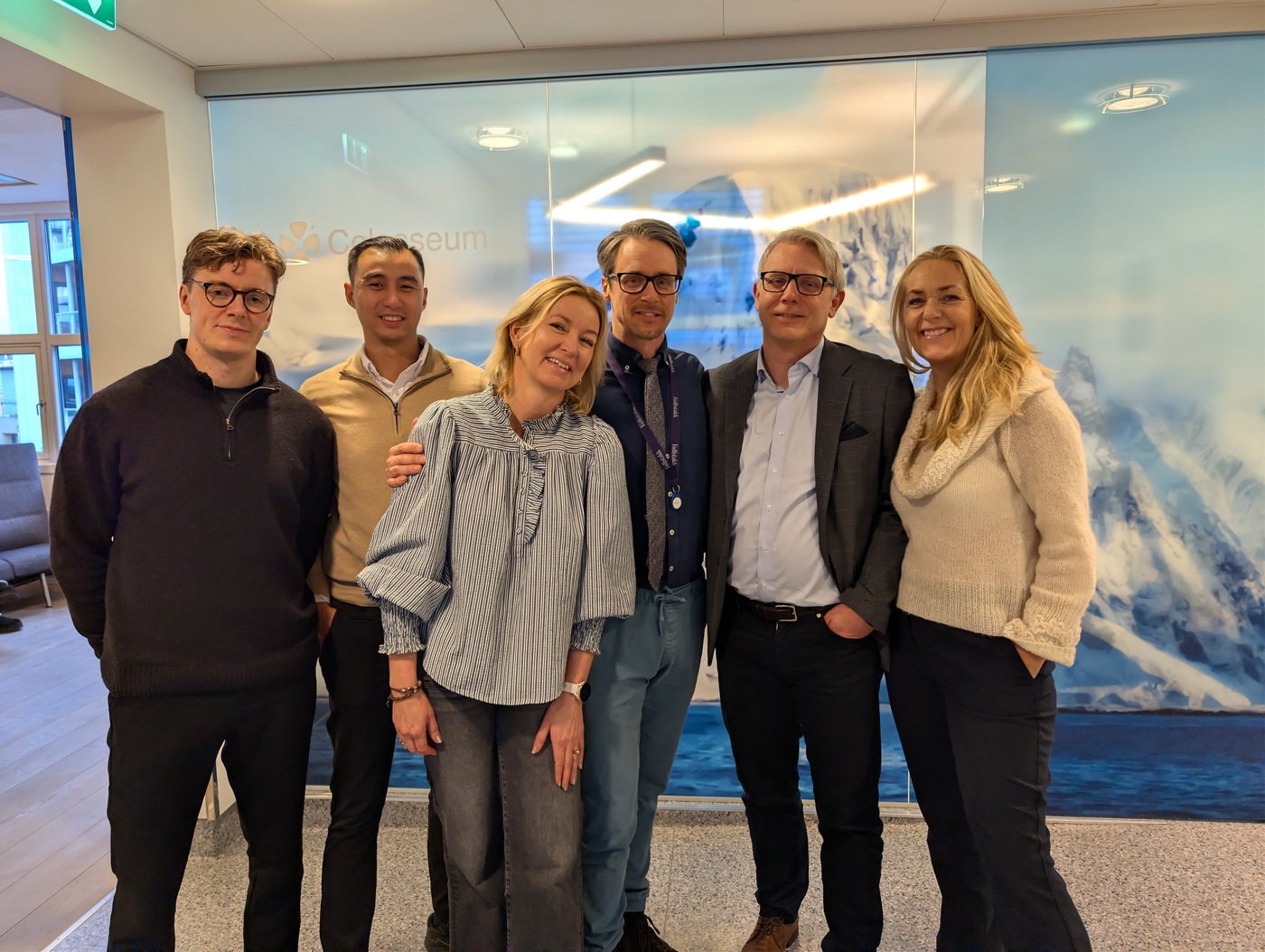 Bilde av folk fra Fullstakk og Colosseum Tannlege