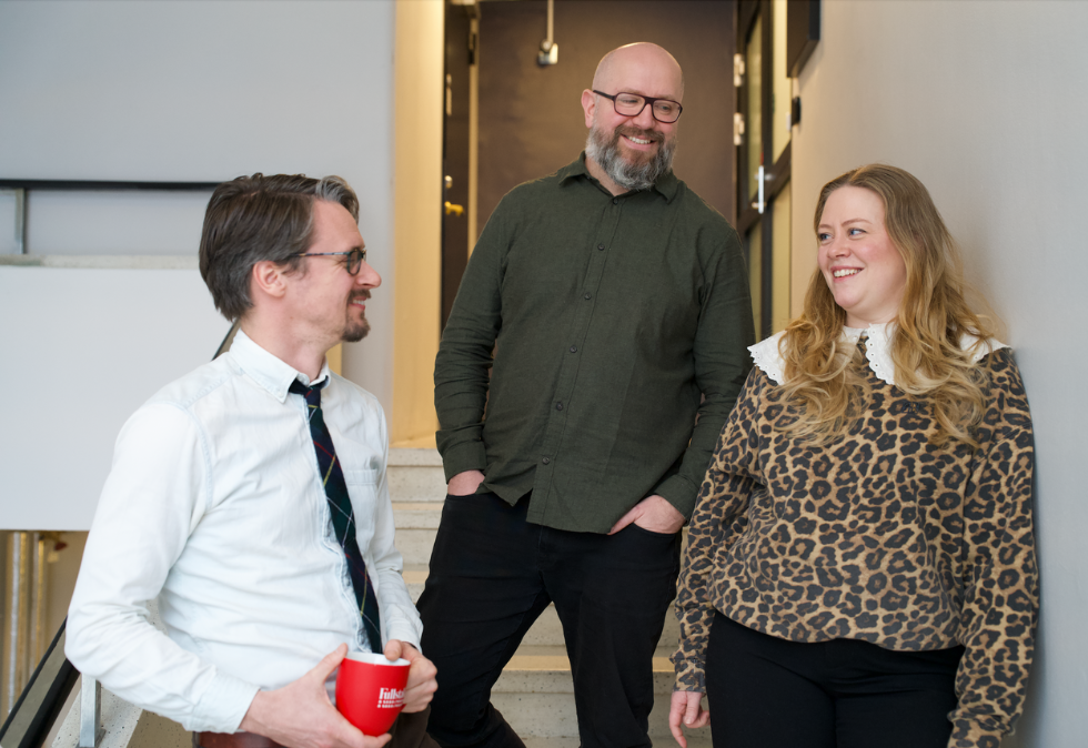 Bilde av Fridtjof, Christian og Lene