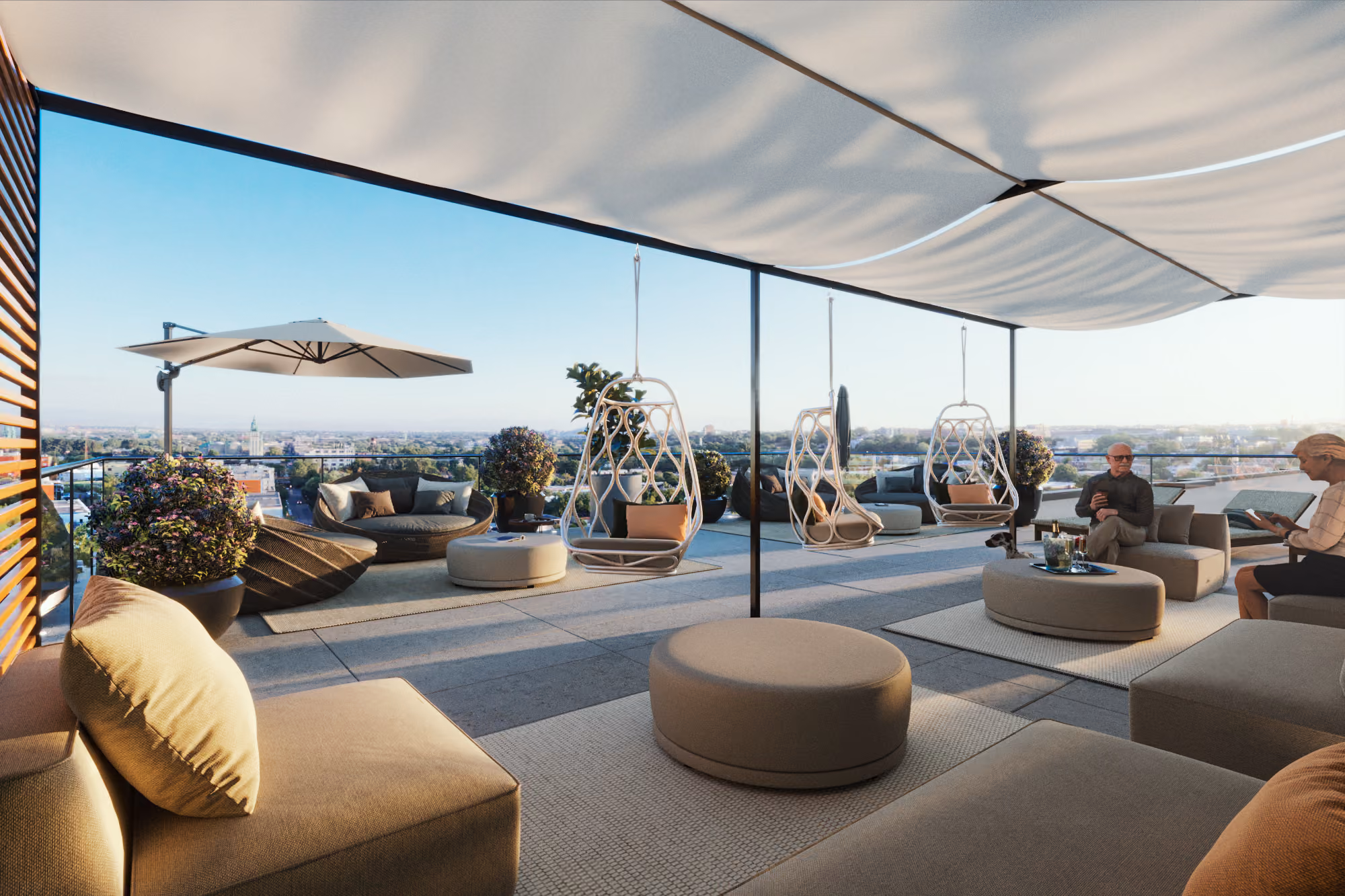 Terrasse extérieur Cimes Repentigny