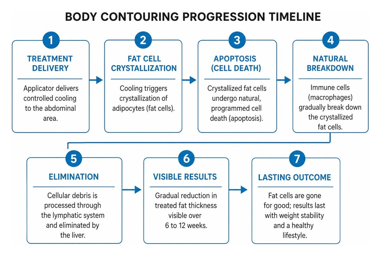 body contouring progression timeline body contouring progression timeline